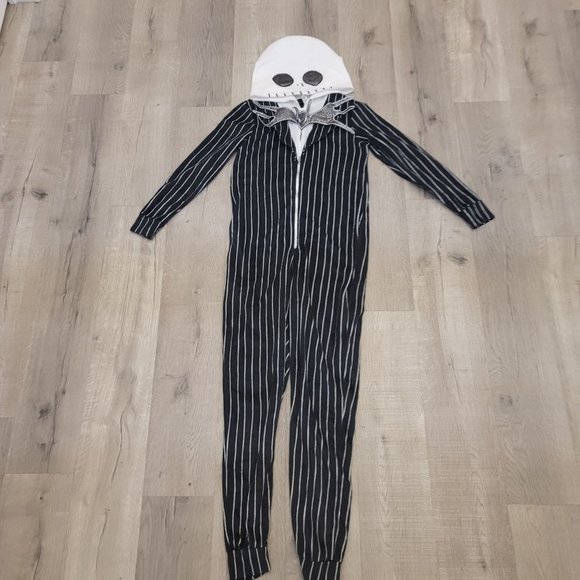Disney nightmare before christmas Jack Skellington Onesie Adult XS halloween - Picture 6 of 6